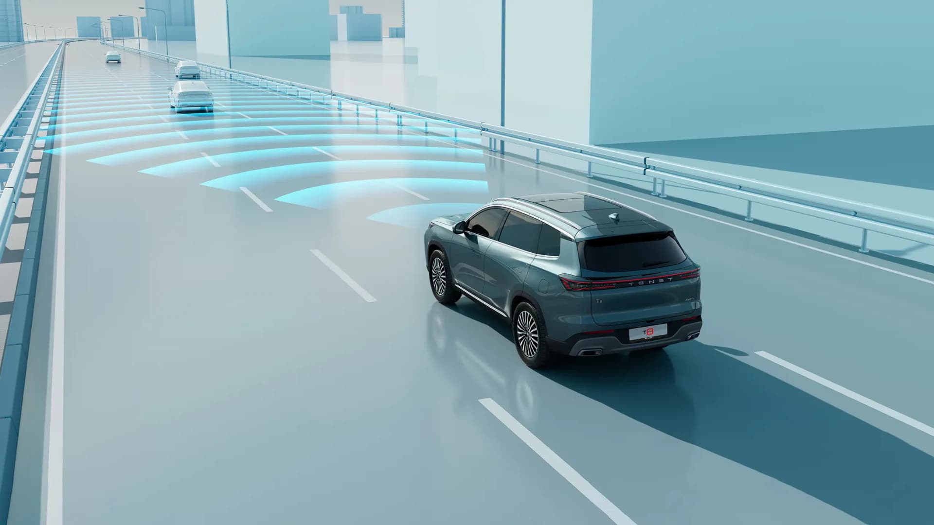 Кроссовер TENET T8 — Активная безопасность — ADAS